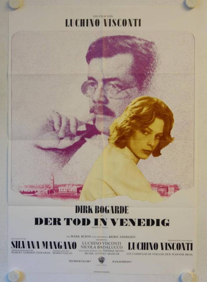 Death in Venice original release german movie poster